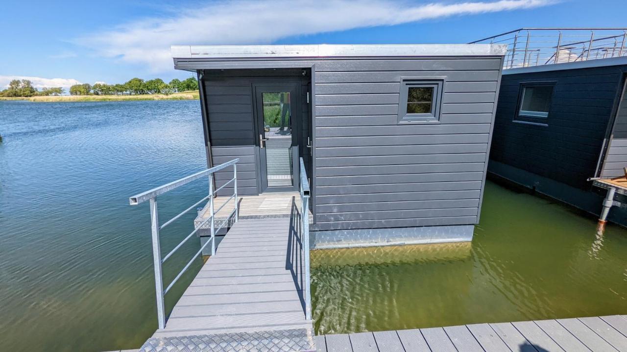 Hausboot Wangermeerblick 쉴리그 외부 사진