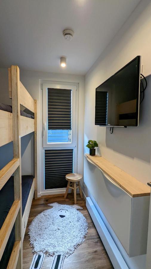 Hausboot Wangermeerblick 쉴리그 외부 사진
