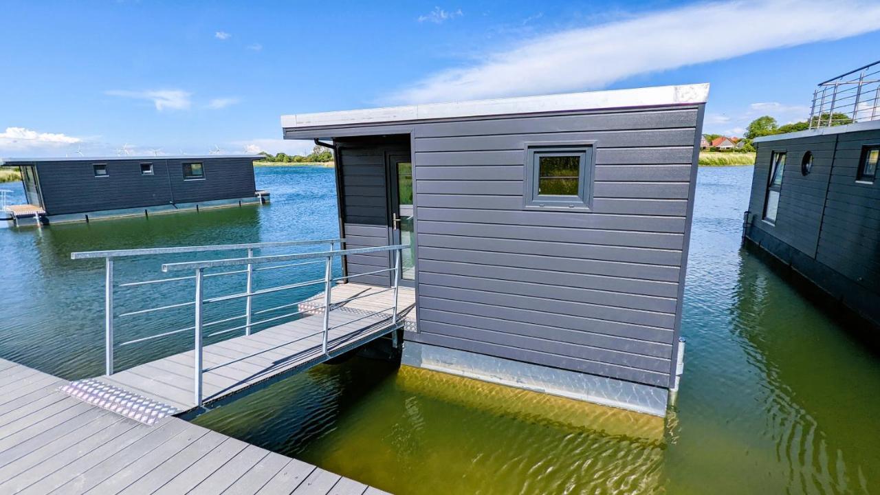 Hausboot Wangermeerblick 쉴리그 외부 사진
