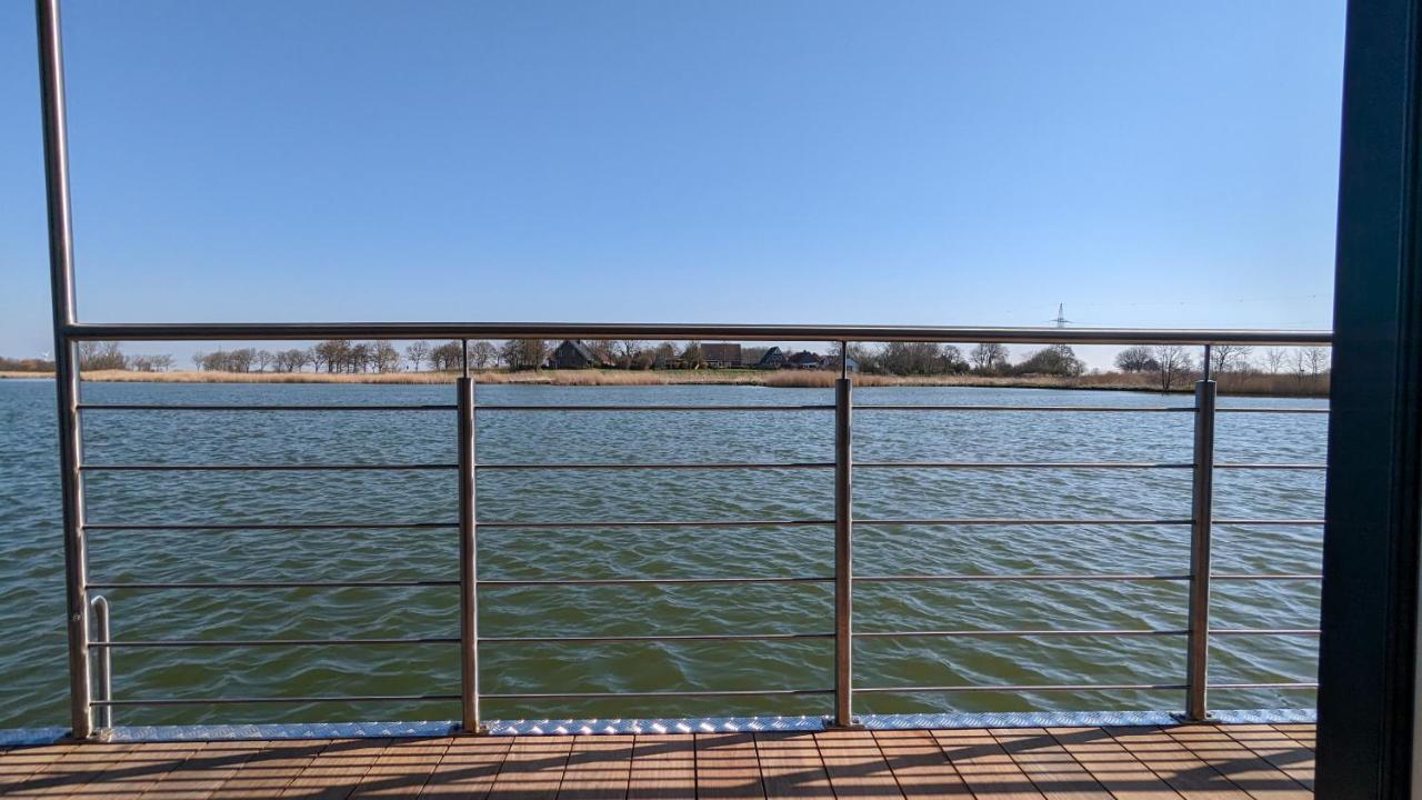 Hausboot Wangermeerblick 쉴리그 외부 사진