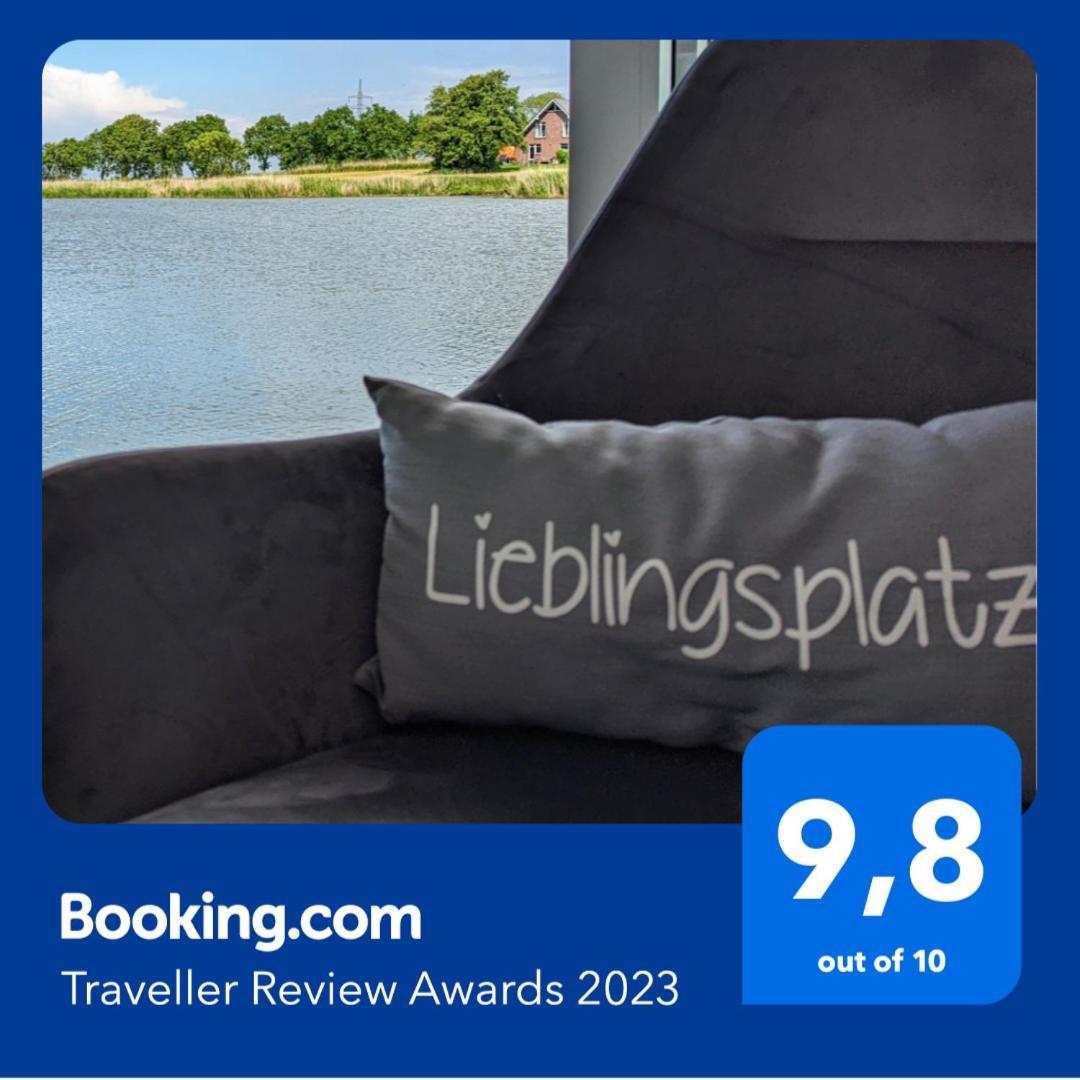 Hausboot Wangermeerblick 쉴리그 외부 사진